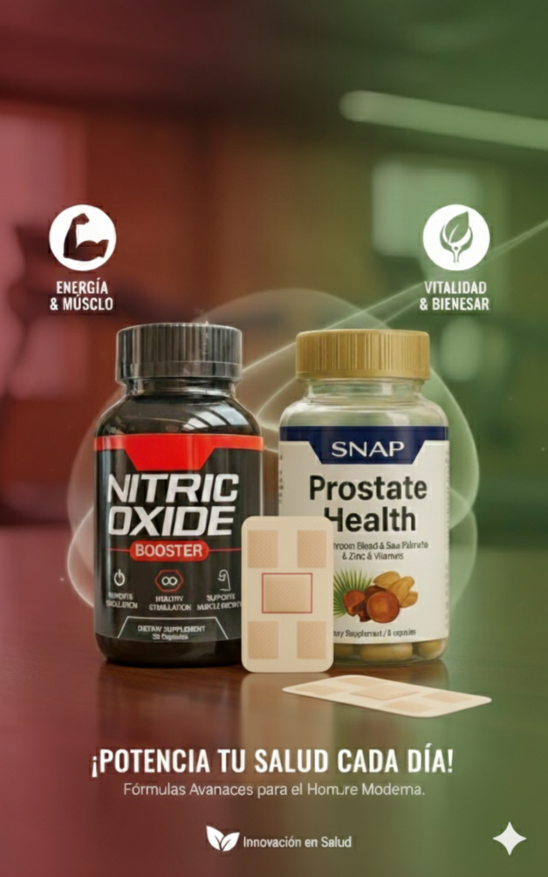 ÓXIDO NÍTRICO + PRÓSTATA 2X1 PACK EXCLUSIVO 💥